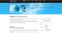Desktop Screenshot of datayazilim.com.tr