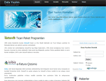 Tablet Screenshot of datayazilim.com.tr